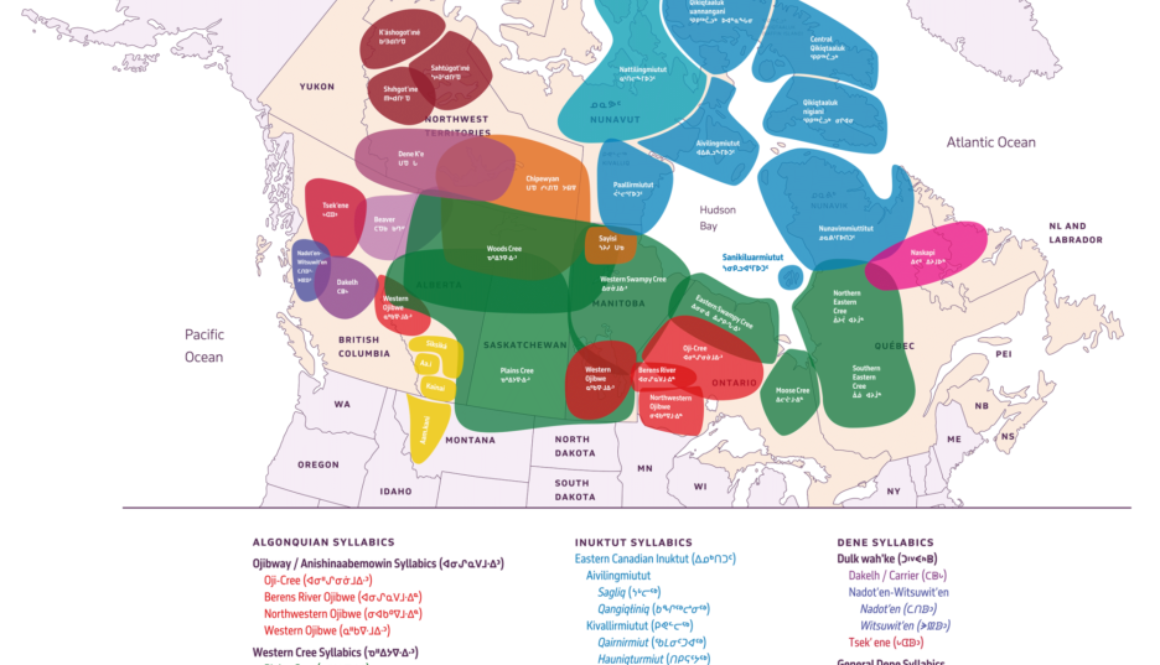 New Syllabics Fonts for First Nations Languages